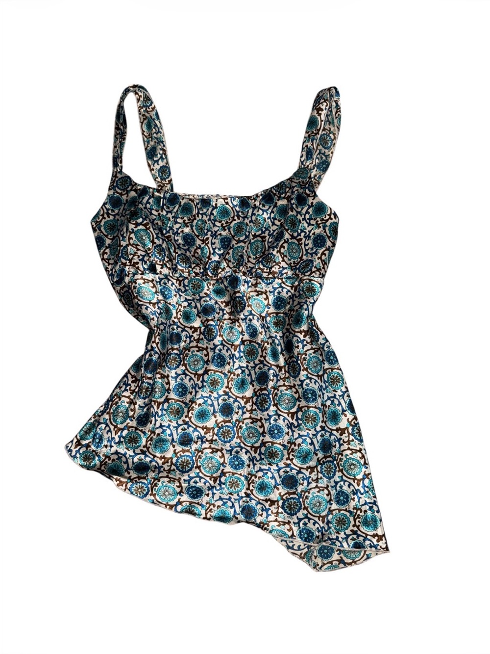Self Esteem Blue & Teal Tank